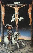 The Crucifixion with the Converted Centurion dfg CRANACH, Lucas the Elder